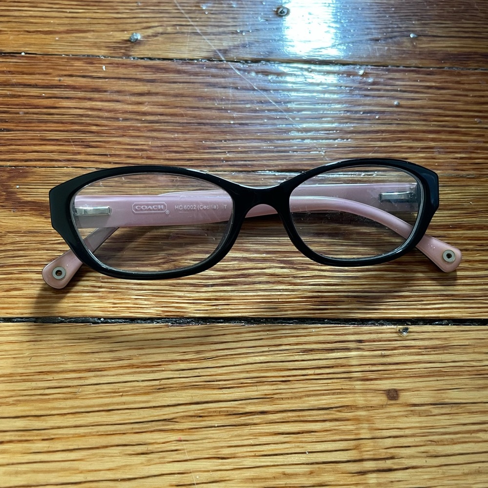 Coach black eye glasses
